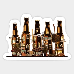 Beer city Sticker